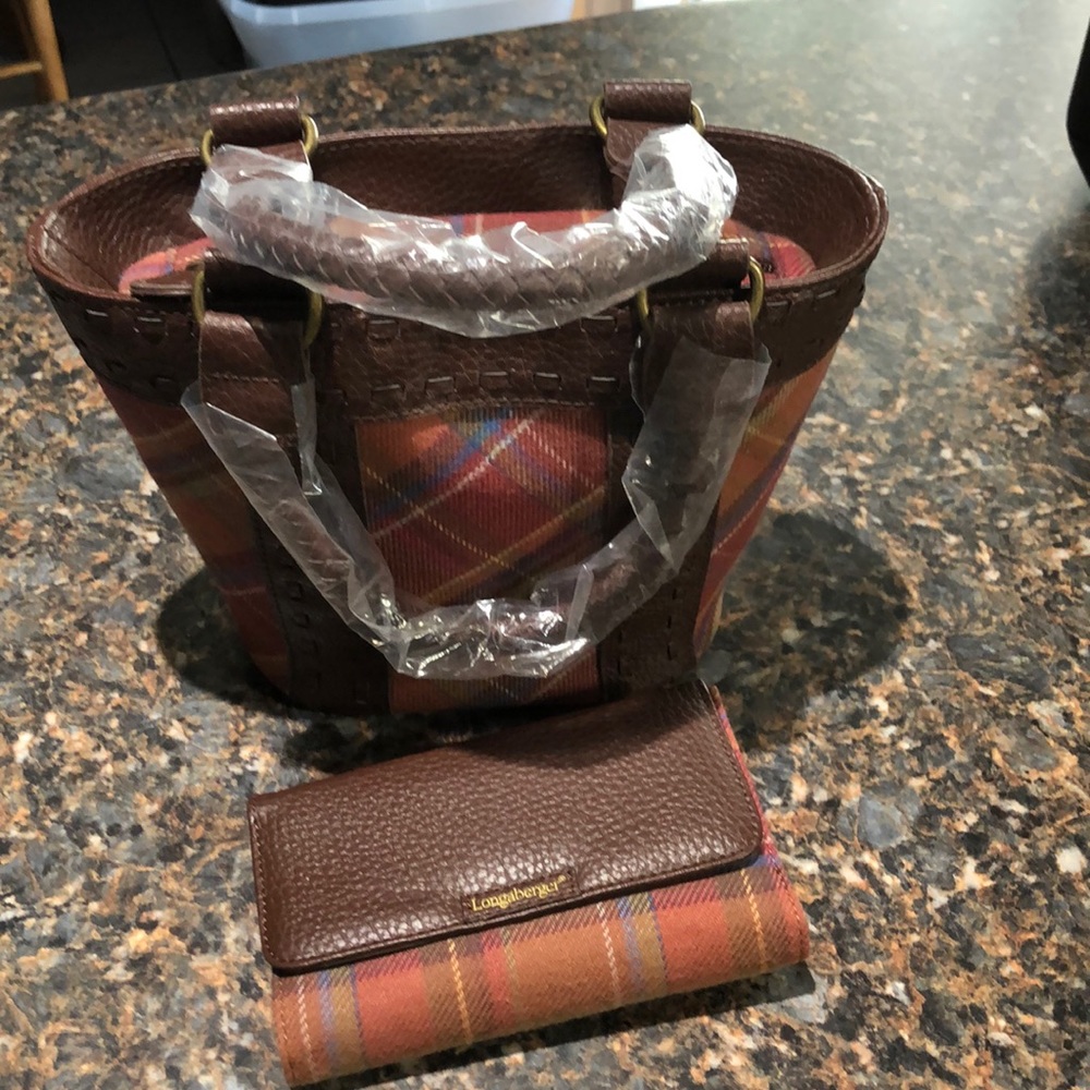 Longaberger purce and wallet - Picture 1 of 7